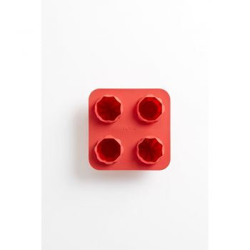 Formă din silicon Lékué Fortune Origami, roșu