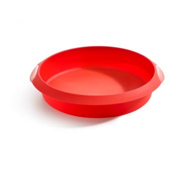 Formă din silicon pentru copt Lékué, ⌀ 24 cm, roșu ieftin