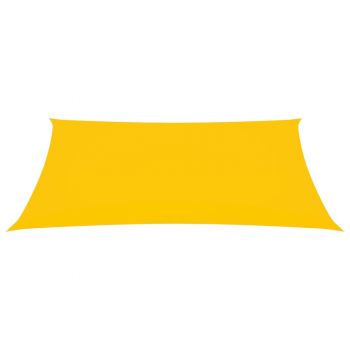 vidaXL Parasolar, galben, 2x4,5 m, țesătură oxford, dreptunghiular