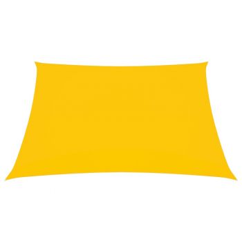 vidaXL Parasolar, galben, 3,5x4,5m, țesătură oxford, dreptunghiular