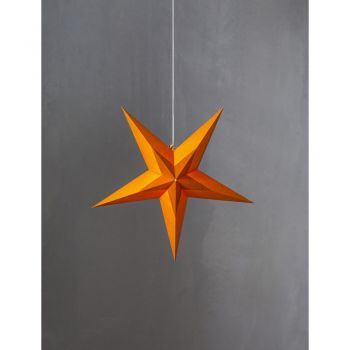 Decorațiune luminoasă pentru Crăciun Star Trading Diva, portocaliu, ø 60 cm