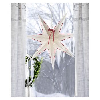 Decorațiune luminoasă pentru Crăciun Star Trading Vira, Ø 60 cm, alb ieftina