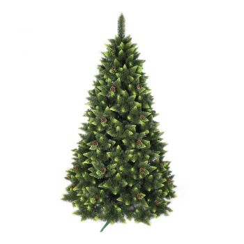 Pom artificial de Crăciun model pin, înălțime 180 cm