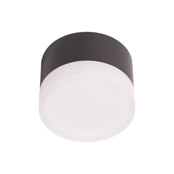 Spot aplicat modern GLAZE CIRCLE C2 negru cu LED 10W