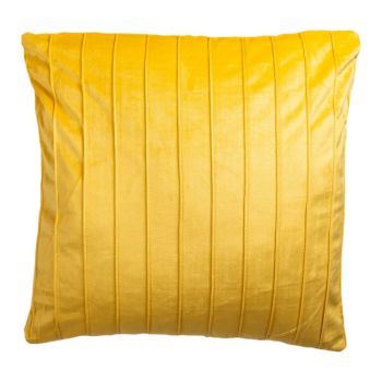 Pernă decorativă JAHU collections Stripe, 45 x 45 cm, galben ieftina