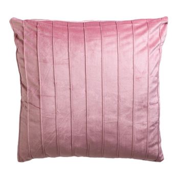 Pernă decorativă JAHU collections Stripe, 45 x 45 cm, roz la reducere