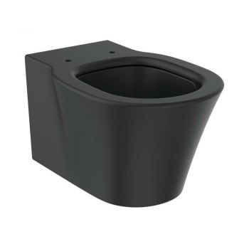 Vas wc suspendat Ideal Standard Connect Air AquaBlade negru mat