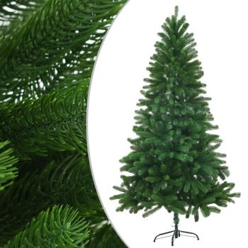 vidaXL Set pom de Crăciun artificial LED-uri&globuri, verde, 150 cm