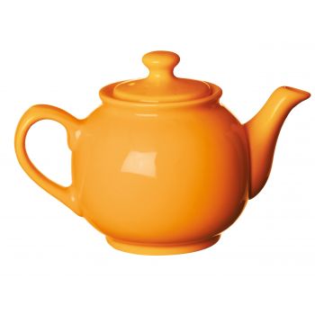 Ceainic din ceramica, 700 ml, Ø20xH13,5 cm, Trendy Portocaliu