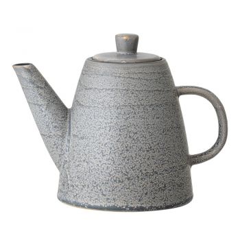 Ceainic din gresie ceramică Bloomingville Kendra, 1 l, gri