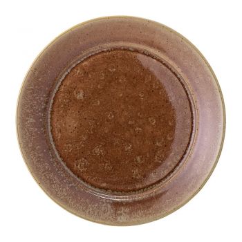 Farfurie de desert din gresie ceramică Bloomingville Pixie, ø 20 cm, maro
