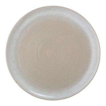 Farfurie din gresie ceramică Bloomingville Taupe, ø 27 cm, bej