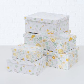 Set 6 cutii cadouri Linga Multicolor, L30xl23xH14 cm