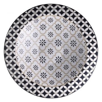 Farfurie adâncă din gresie ceramică Brandani Alhambra II., ø 40 cm ieftin