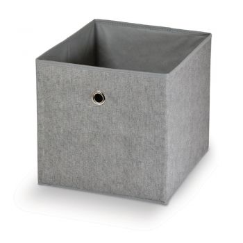 Cutie pentru depozitare Domopak Stone, 32 x 32 cm, gri ieftina