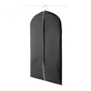 Husă de protecție pentru haine de agățat Compactor Suit Bag, negru ieftin