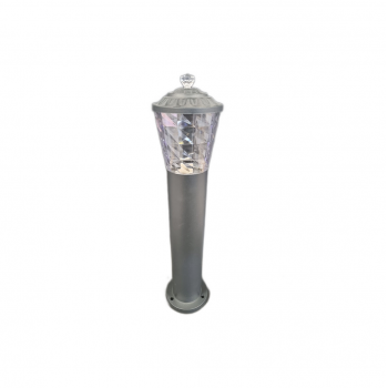 Stalp Iluminat Exterior RFAN, Model E239013, Material Aluminiu, 1 x E27, IP65, Negru