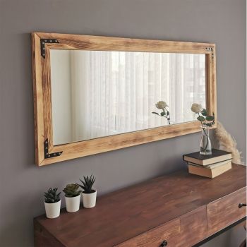 Oglinda decorativa 11050ES, Neostill, 50 x 110 cm, walnut ieftina