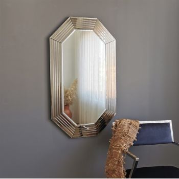 Oglinda decorativa A312D, Neostill, 60 x 100 cm, bronz ieftina