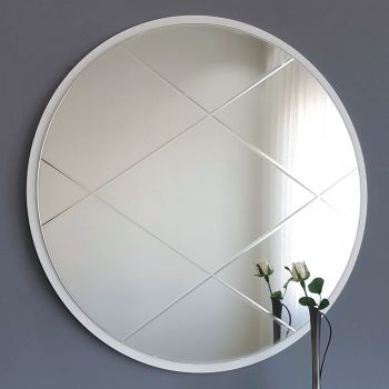 Oglinda decorativa A700, Neostill, 60 cm, argintiu ieftina