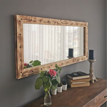 Oglinda decorativa Z11050ES, Neostill, 50 x 110 cm, walnut ieftina