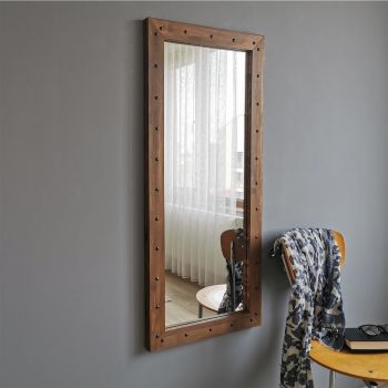 Oglinda decorativa Z50110CV, Neostill, 50 x 110 cm, walnut ieftina