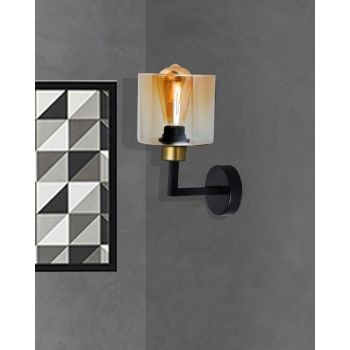 Lampa de perete, Luin, 8317-1A, E27, 60 W, metal