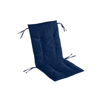 Perna scaun cu spatar Alcam, Midsummer, 105x48x3 cm, material impermeabil, Albastru ieftin