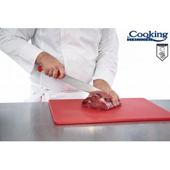 Tocator HACCP GN1/2, Cooking by Heinner, 26.5x32.5x1 cm, polietilena, rosu