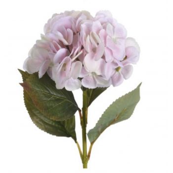 Floare artificiala Hydrangea, H65 cm, polivinil, lila ieftina