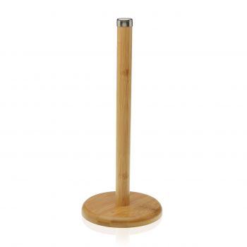Suport rola de servetele Versa, 14x33 cm, bambus