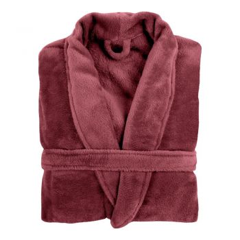 Halat de baie din pluș Tiseco Home Studio Cozy, L/XL, roșu