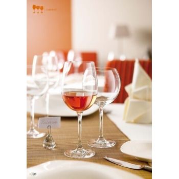Set 6 pahare pentru vin, Chef&Sommelier, Cabernet tulipe, 580 ml, sticla cristal