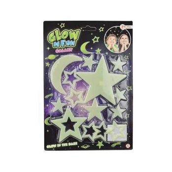Set luna si stele fosforescente Glow N Fun Toi-Toys TT35055A ieftina