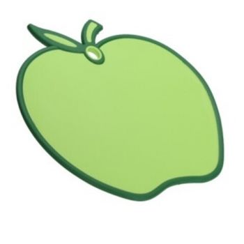 Tocator Apple, 28x30x8 cm, polipropilena, verde