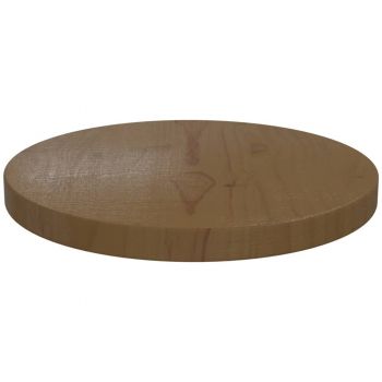 vidaXL Blat de masă, maro, Ø30x2,5 cm, lemn masiv de pin