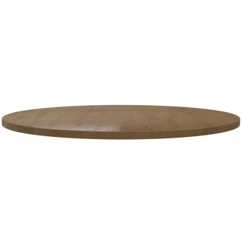 vidaXL Blat de masă, maro, Ø90x2,5 cm, lemn masiv de pin