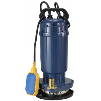 Pompa apa submersibila cu plutitor apa curata/apa de rau/ fantana FUERTE® QDX-35-1.5KW, 8000 l/h debit maxim, inaltime refulare 35m, Adancime 35m