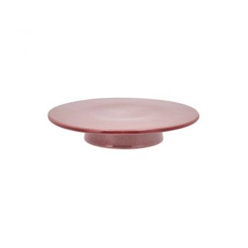 Tavă din gresie ceramică pentru tort Bitz, ø 30 cm, roz deschis