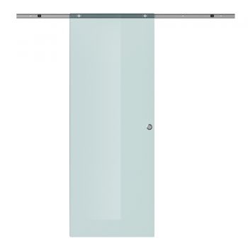 HOMCOM usa glisanta sticla rodata 77.5x205cm, transparenta | AOSOM RO