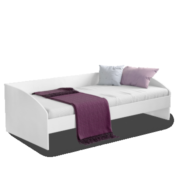 DAYBED WHITE Pat (90x200 Cm)