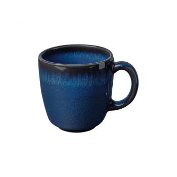 Ceașcă din gresie ceramică Villeroy & Boch Like Lave, 190 ml, albastru închis ieftina