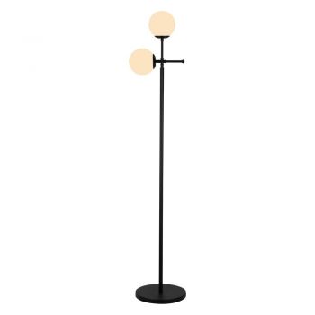 Lampadar Squid Lighting Kruva, înălțime 174 cm, negru