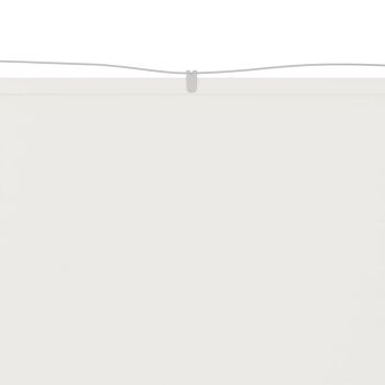 vidaXL Copertină verticală, alb, 100x360 cm, țesătură Oxford