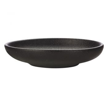 Bol din ceramică pentru sos Maxwell & Williams Caviar Round, ø 10 cm, negru