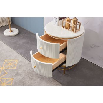 Will Hong Kong Whirlpool Comode si noptiere rotunde - DecoStores.ro