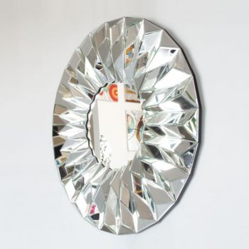 Oglinda rotunda Hecate – Ø100 x h100 cm