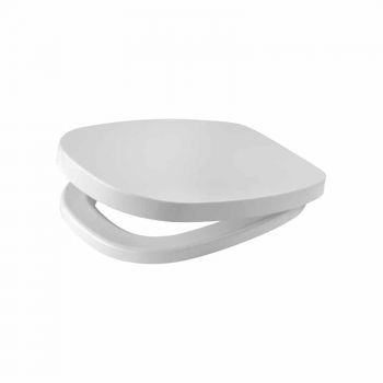 Capac WC Cersanit Facile duroplast alb cu Soft-Close si Easy Off