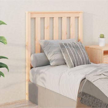 vidaXL Tăblie de pat, 81x6x100 cm, lemn masiv de pin