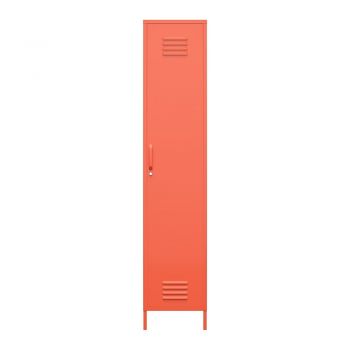 Dulap metalic portocaliu Novogratz Cache, 38 x 185 cm